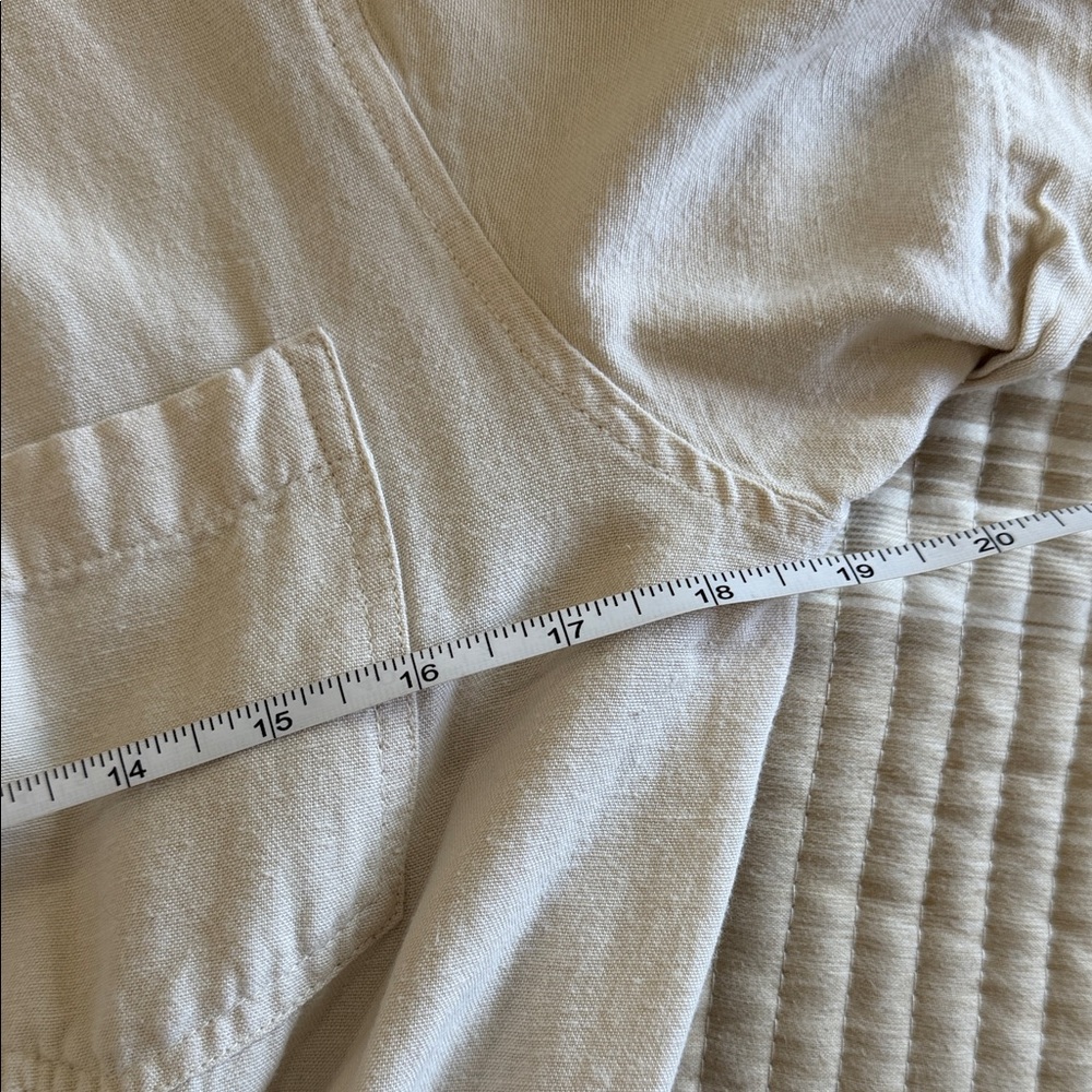 Japna Cream Button-Up Jumpsuit - Picture 6 of 6